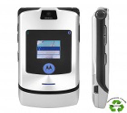 Motorola RAZR V3i GSM Flip Phone w / 2.2 "Tela LCD