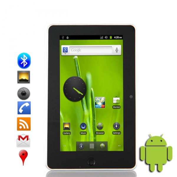 Tablet 7'' Android 2.3 WiFi, Bluetooth, HDMI, 1GHz, 4GB