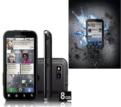 Motorola Defy + Android 2.3 Smartphone 3g 3.7